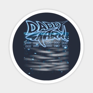 daddy shark baby shark t-shirt Magnet